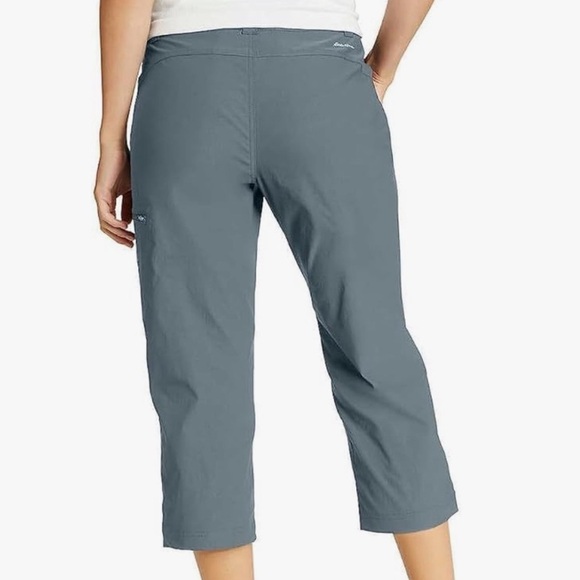Eddie Bauer Women's Blue Capris - Picture 3 of 6